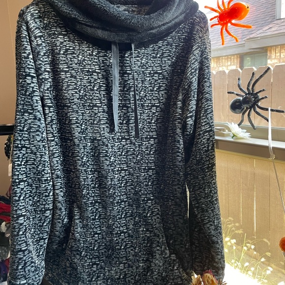 Sleepyheads cowlneck drawstring loungewear fleece  pullover - Picture 10 of 11